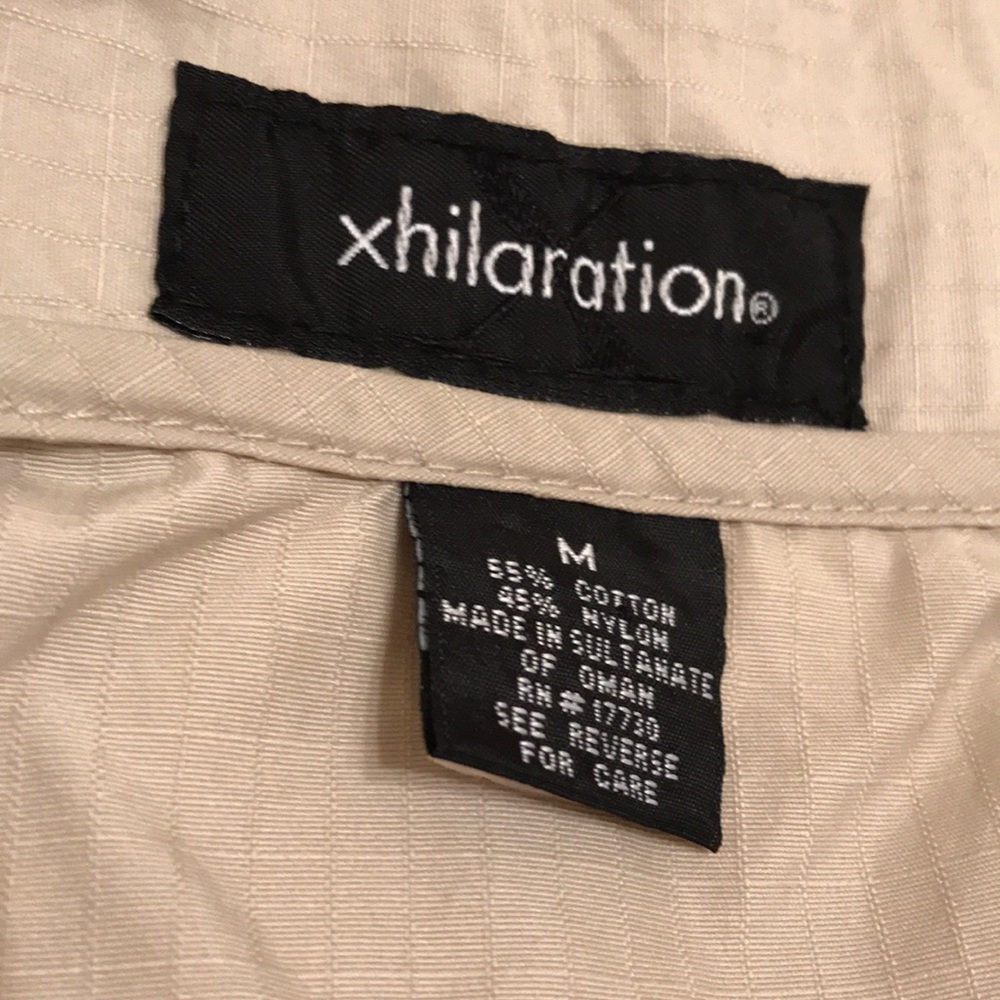 Xhilaration Tan and Orange Outdoor Vest Size M - Picture 8 of 15